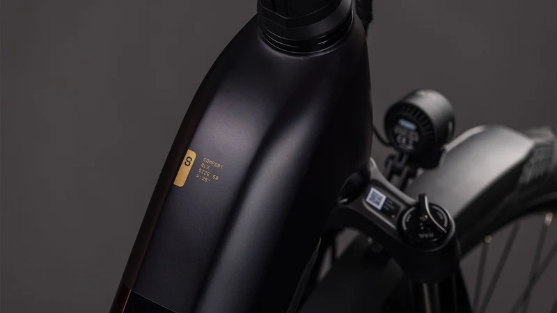 Cube Kathmandu Hybrid Comfort SLX 800 Wh E-Bike Easy Entry 28" solareclipse´n´gold