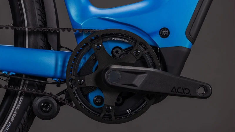 Cube Kathmandu Hybrid Comfort Pro 800 Wh E-Bike Easy Entry 28" azure´n´black
