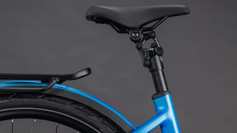 Cube Kathmandu Hybrid Comfort Pro 800 Wh E-Bike Easy Entry 28" azure´n´black
