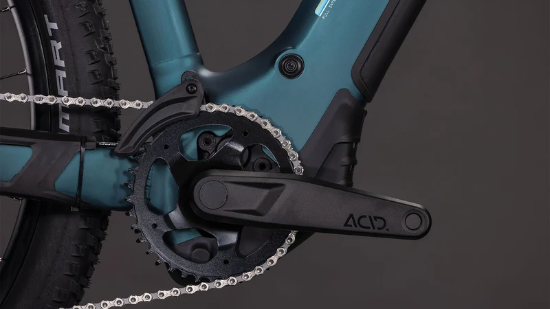 Cube Reaction Hybrid One 800 Wh E-Bike Hardtail Diamant royalgreen´n´prism