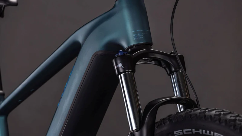 Cube Reaction Hybrid One 800 Wh E-Bike Hardtail Diamant royalgreen´n´prism