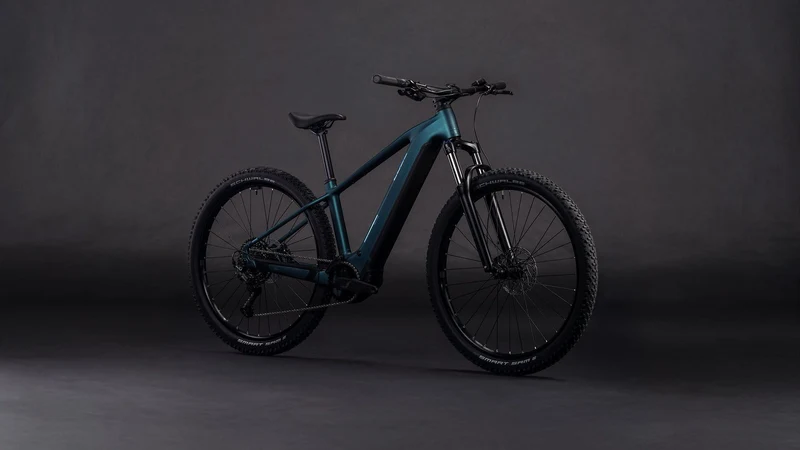 Cube Reaction Hybrid One 800 Wh E-Bike Hardtail Diamant royalgreen´n´prism