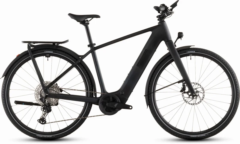 Cube Kathmandu Hybrid C:62 SLX 400X Wh E-Bike Diamant 28" liquidblack´n´bluedust