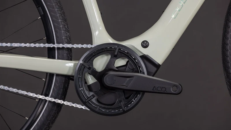 Cube Editor Hybrid SLX 400X Wh E-Bike Diamant 28" reedbeige´n´chrome