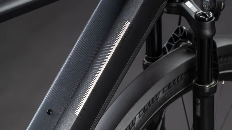 Cube Kathmandu Hybrid SLX 800 Wh E-Bike Diamant 28" silverdust´n´chrome