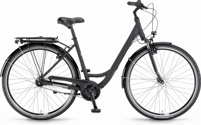 Winora Hollywood N7 Cityrad Wave 28" black matte