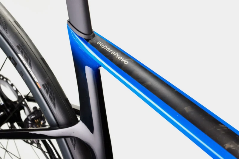 Cannondale SuperSix EVO Hi-MOD 2 Rennrad Diamant 28" sonic blue