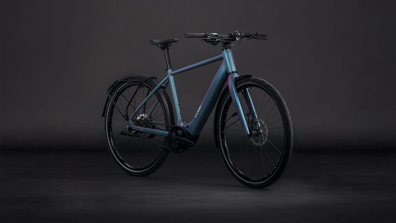 Cube Editor Hybrid SLT 400X FE E-Bike Diamant 28" smaragdgrey´n´prism