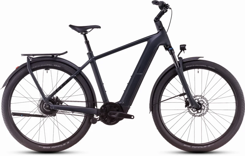 Cube Kathmandu Hybrid Comfort Pro 800 Wh E-Bike Diamant 28" night´n´chrome