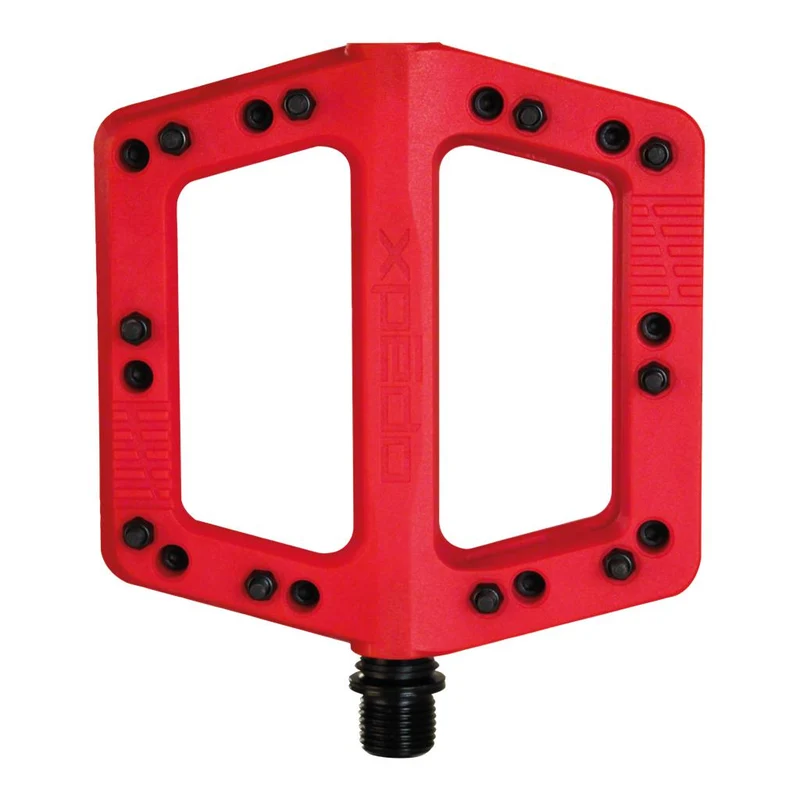 Xpedo rot, 109x109x16mm, Plattform Pedal Xpedo FELIX