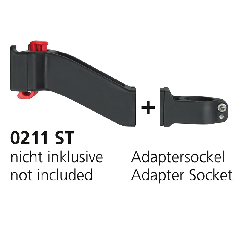 KLICKfix MONTAGESOCKEL A-HEAD schwarz