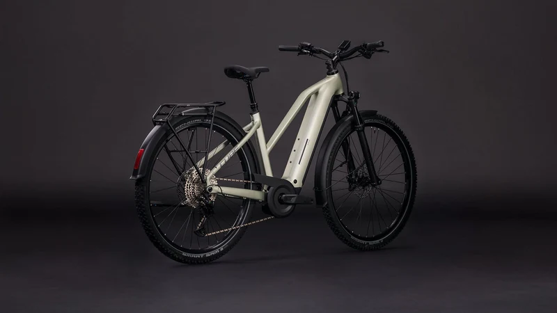 Cube Nuride Hybrid EXC 800 Wh E-Bike Trapeze 28" lemongrass´n´reflex