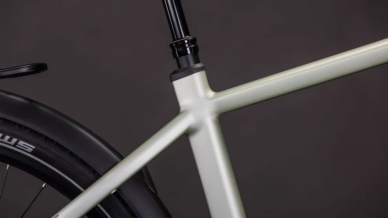 Cube Nuride Hybrid EXC 800 Wh E-Bike Diamant 28" lemongrass´n´reflex