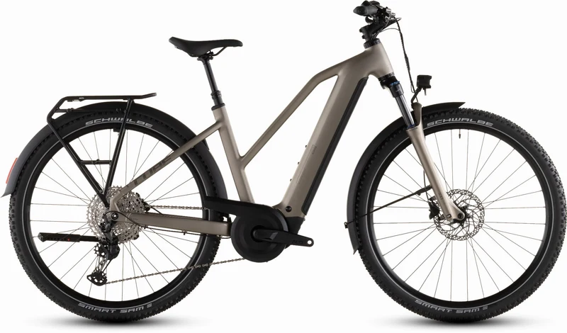Cube Nuride Hybrid Pro 800 Wh E-Bike Trapeze 28" flashstone´n´chrome