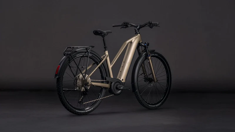 Cube Nuride Hybrid Pro 800 Wh E-Bike Trapeze 28" flashstone´n´chrome