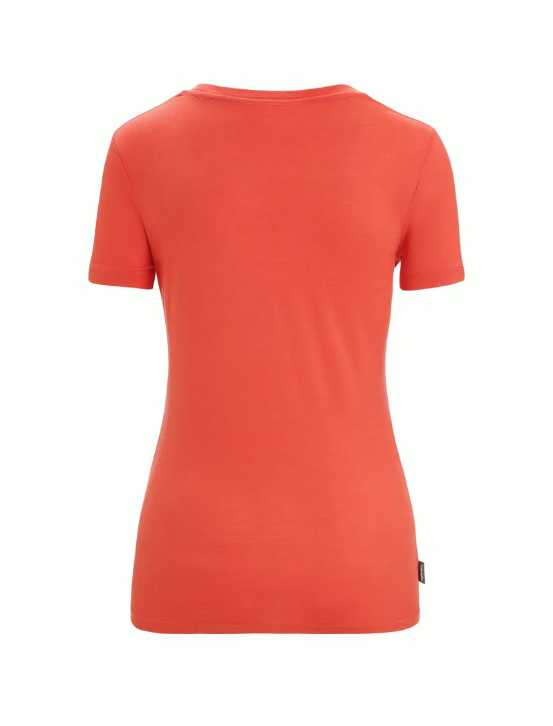 Women Tech Lite II SS Scoop Tee Plume