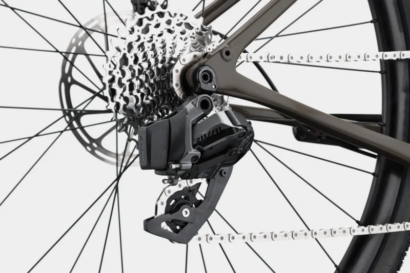 Cannondale Topstone Carbon Rival AXS Gravelbike Diamant 28" smoke black