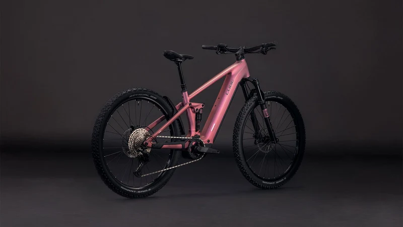 Cube Stereo Hybrid One22 Race 800 Wh E-Bike Fully shiftblush´n´black
