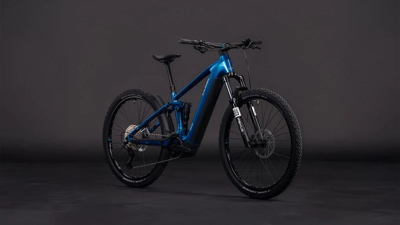 Cube Stereo Hybrid One22 Race 800 Wh E-Bike Fully electricblue´n´white