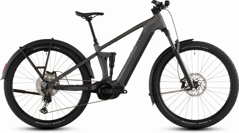 Cube Stereo Hybrid One22 Race FE 800 Wh E-Bike Fully slapgrey´n´chrome