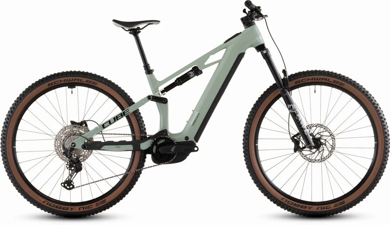 Cube Stereo Hybrid One44 HPC Race 800 Wh E-Bike Fully driedherbs´n´black