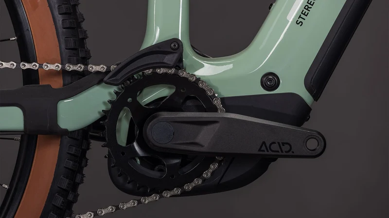 Cube Stereo Hybrid One44 HPC Race 800 Wh E-Bike Fully driedherbs´n´black