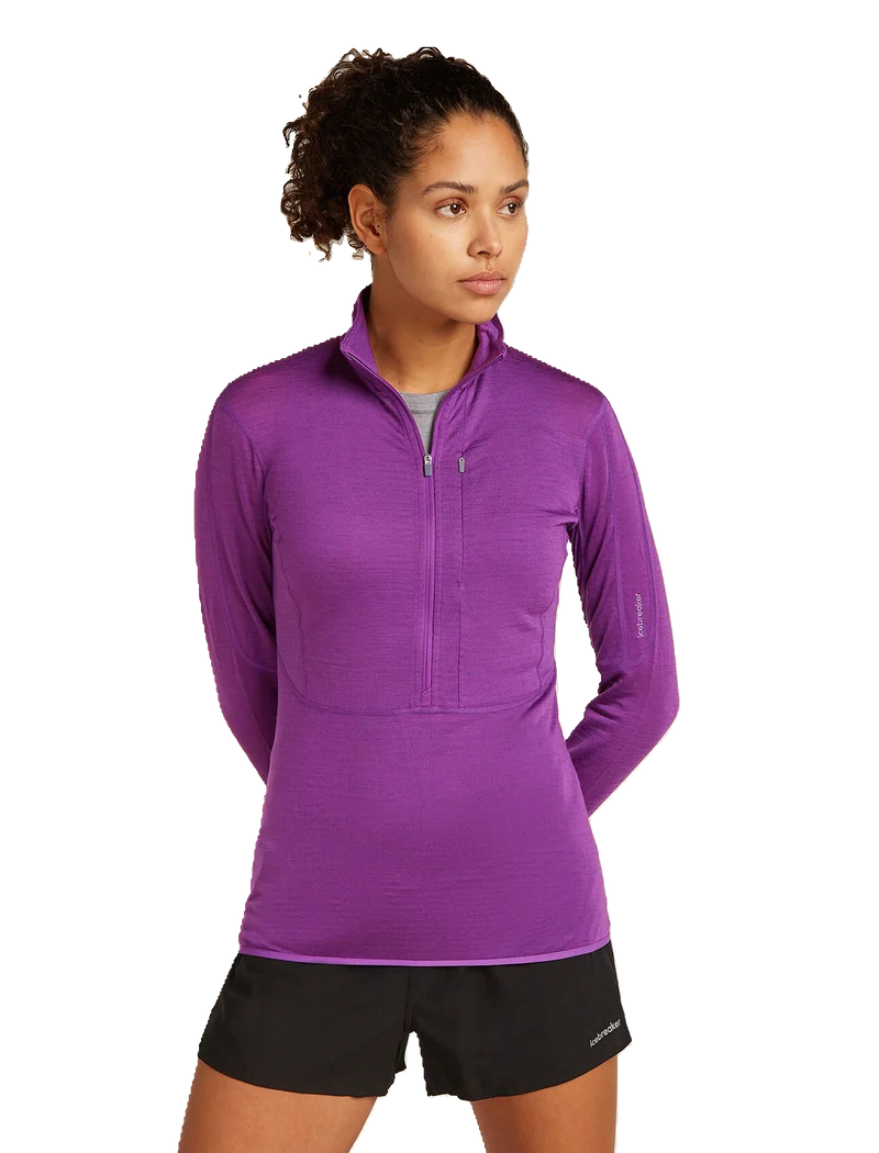 Women Merino Blend 200 RealFleece™ Descender LS Half Zip