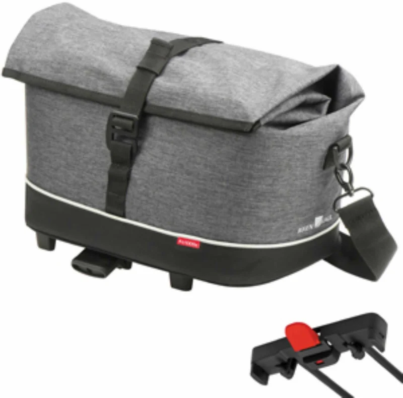 Klickfix Rackpack City Gepäckträgertasche für Racktime grau