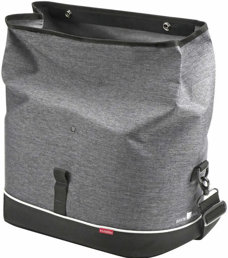 Klickfix Rackpack City Gepäckträgertasche für Racktime grau