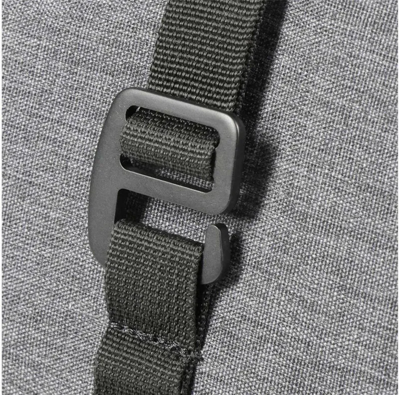 Klickfix Rackpack City Gepäckträgertasche für Racktime grau