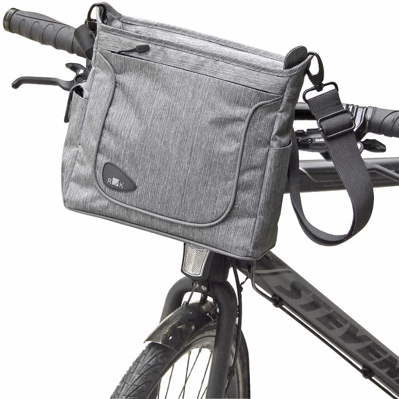 KLICKfix Allegra Fashion Lenkertasche grau