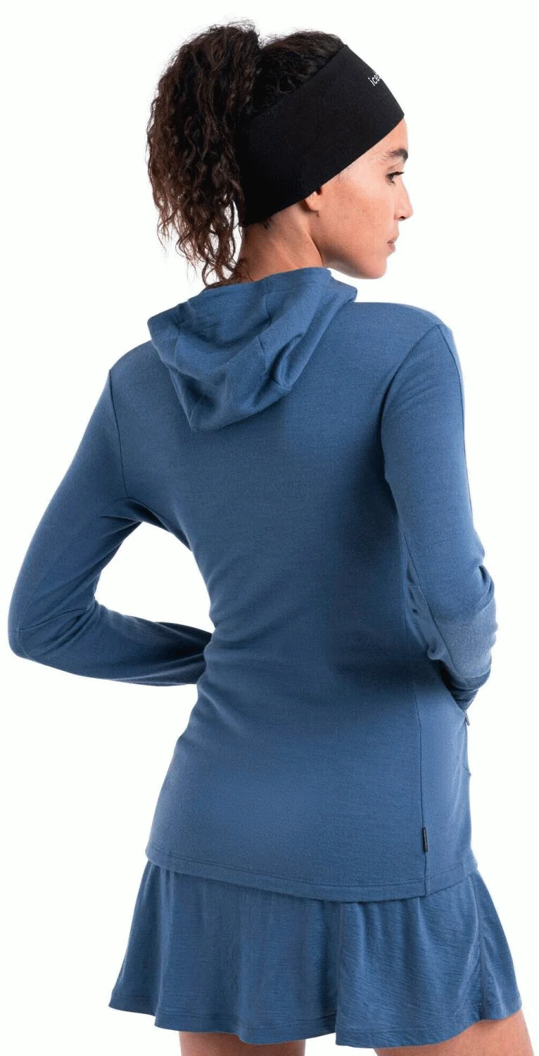 Women Merino 260 Quantum LS Zip Hoodie