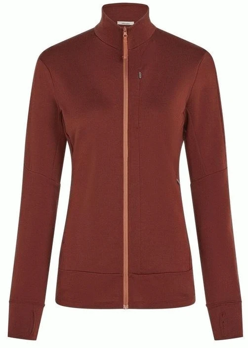 Women Merino 260 Quantum LS Zip