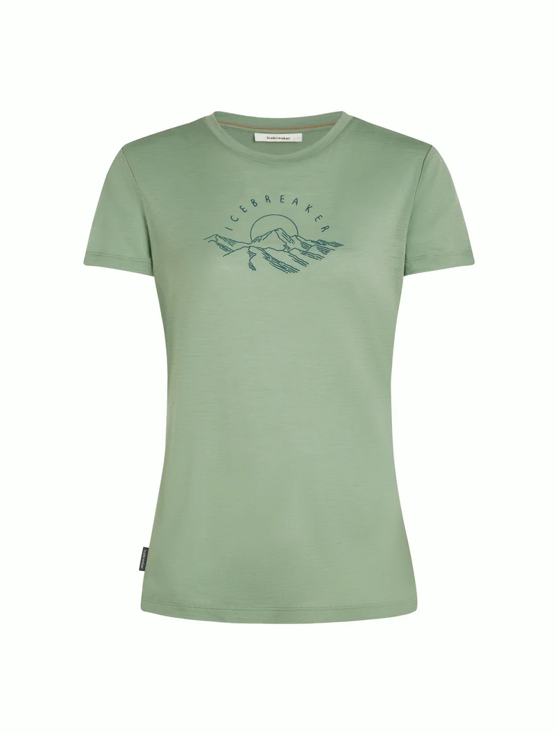 W Mer 150 Tech Lite SS Tee Sunrise Sumit