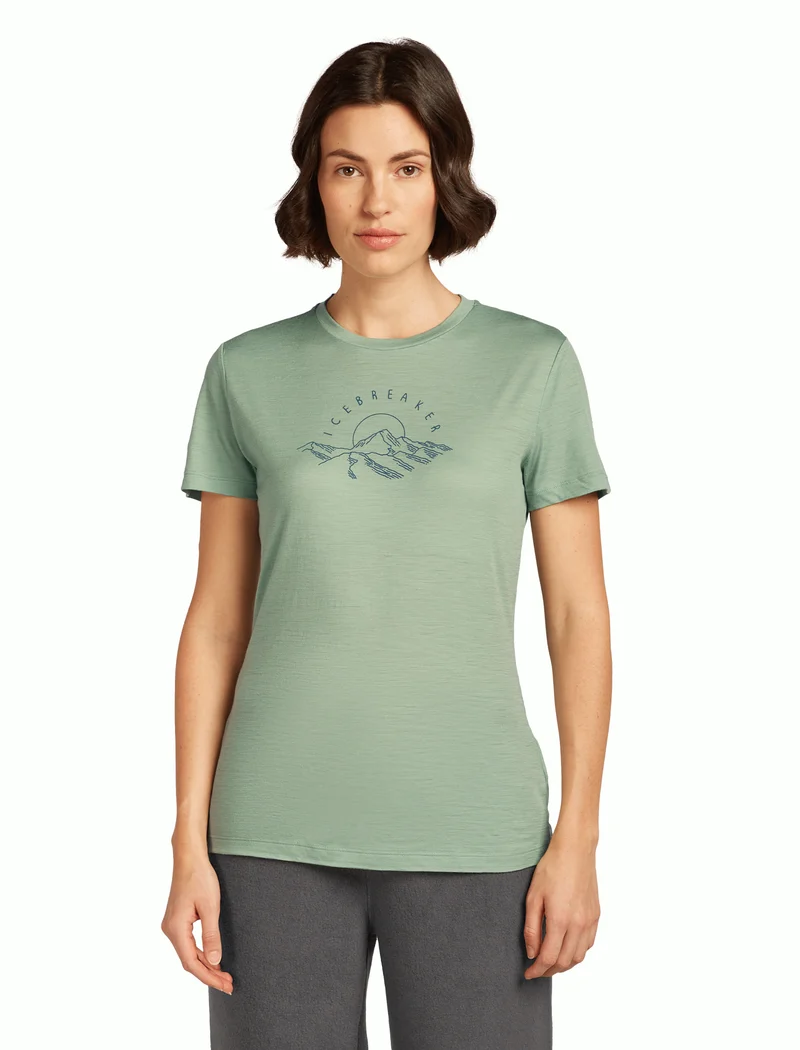 W Mer 150 Tech Lite SS Tee Sunrise Sumit