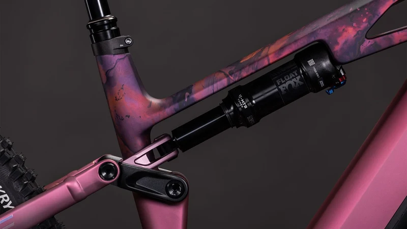 Cube Stereo Hybrid One44 HPC SLX 800 Wh E-Bike Fully shiftblush´n´art