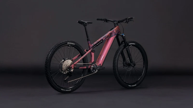 Cube Stereo Hybrid One44 HPC SLX 800 Wh E-Bike Fully shiftblush´n´art