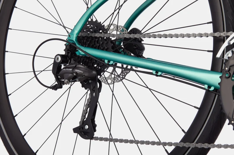 Cannondale Quick Disc 3 Remixte Cityrad Trapez 28" turquoise