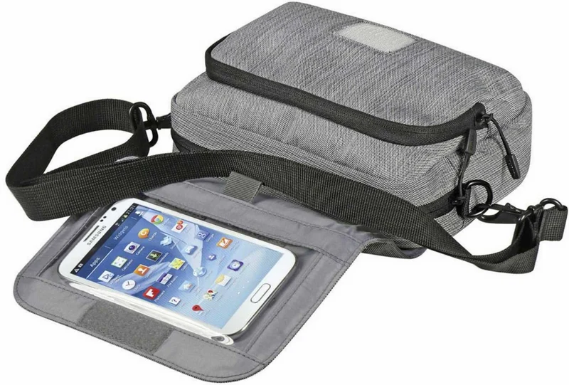 KLICKfix SmartBag Touch Lenkertasche grau