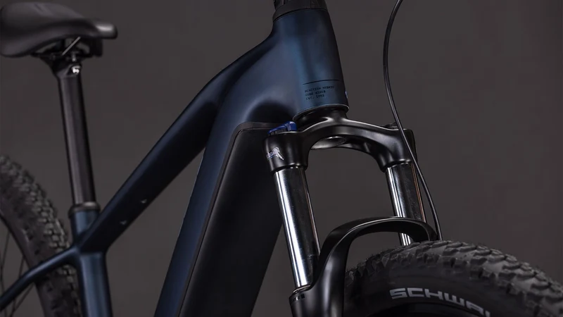 Cube Reaction Hybrid Performance 600 Wh E-Bike Hardtail Diamant indigoblue´n´reflex