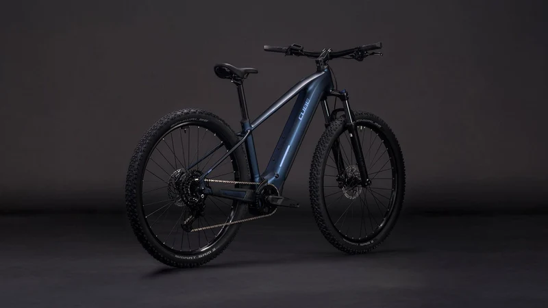 Cube Reaction Hybrid Performance 600 Wh E-Bike Hardtail Diamant indigoblue´n´reflex