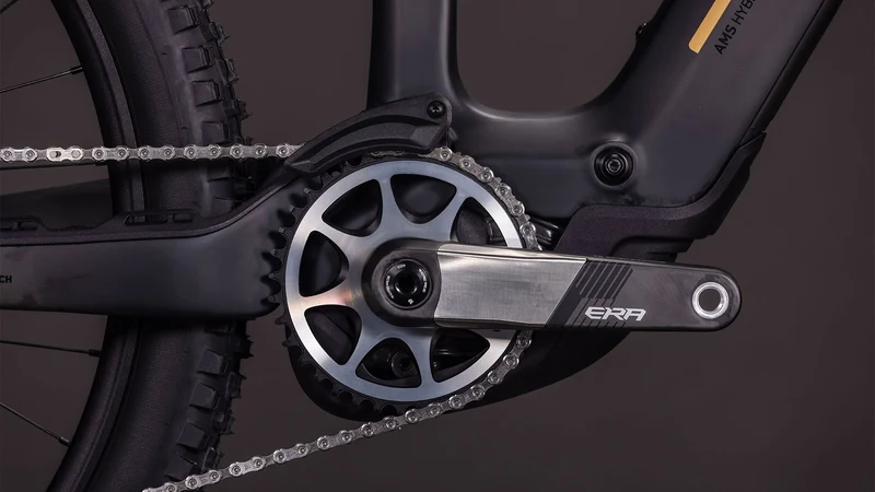 Cube AMS Hybrid 177 C:62 AT 600 Wh X E-Bike Fully 29" carbon´n´gold