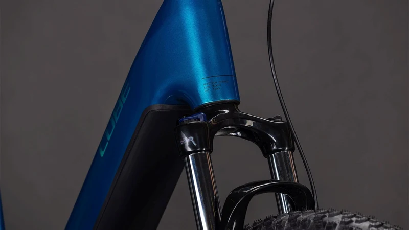 Cube Reaction Hybrid Performance 600 Wh E-Bike Hardtail Easy Entry 27,5" electricblue´n´dazzle