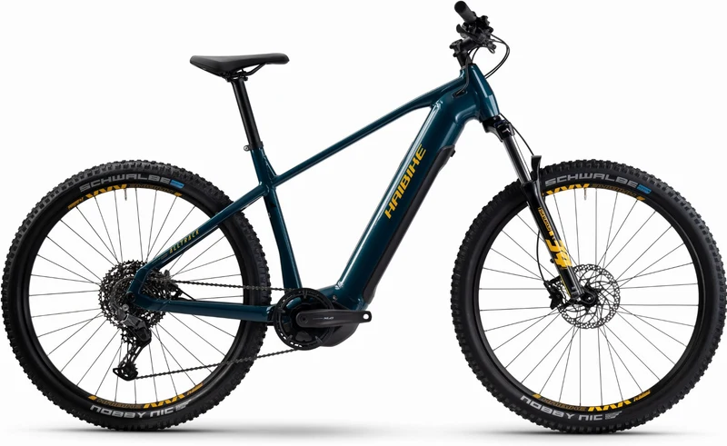 Haibike AllTrack 6 720 Wh E-Bike Hardtail Diamant 29" ocean/orange/black glänzend