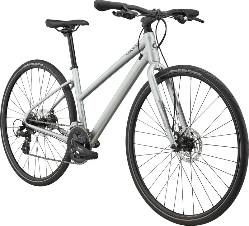 Cannondale Quick Disc 5 Remixte Cityrad Trapez 28" sage gray