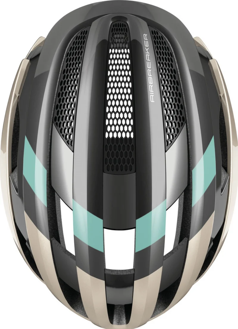 Abus Airbreaker Rennrad-Helm champagne gold