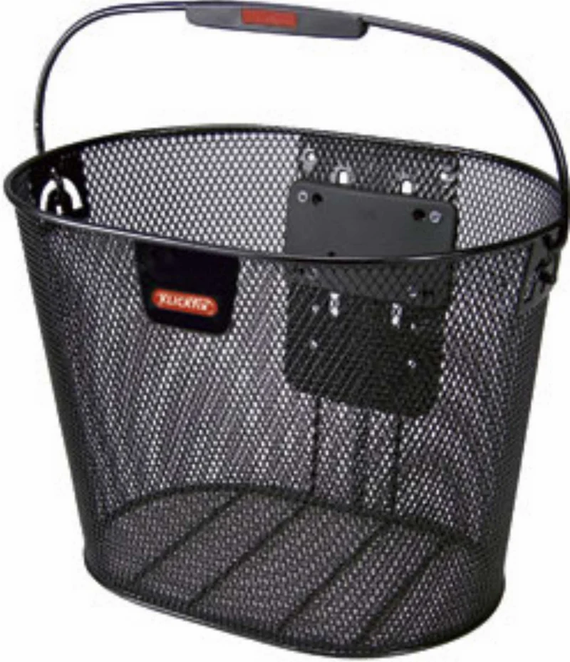 KLICKfix Oval Plus Lenkerkorb schwarz