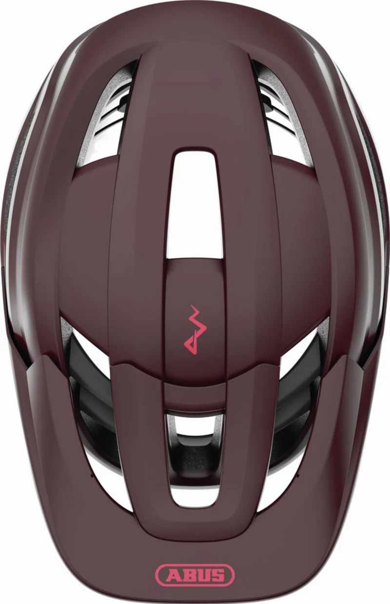 Abus Cliffhanger MTB-Helm wildberry red