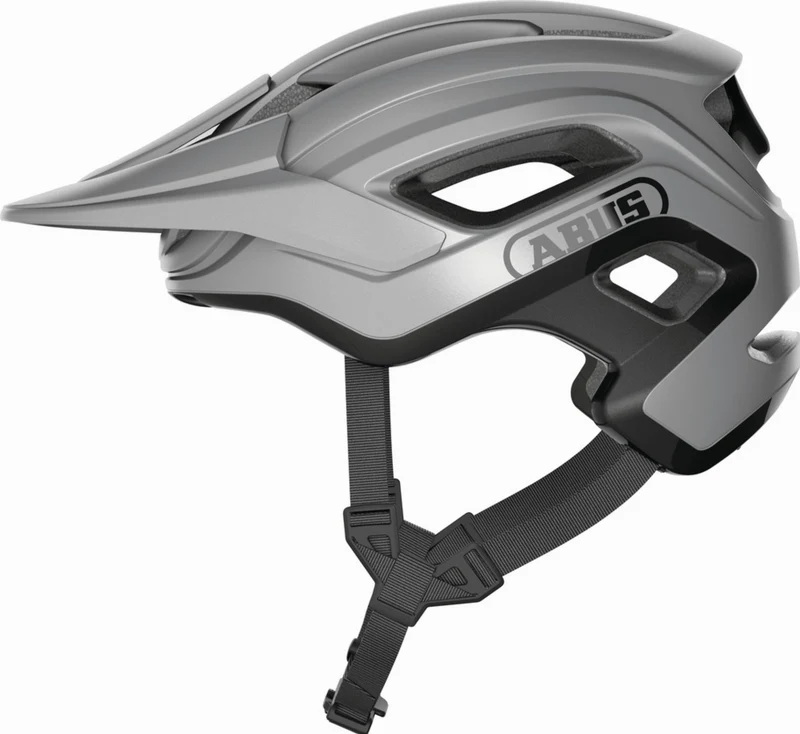 Abus Cliffhanger MTB-Helm Ti silver