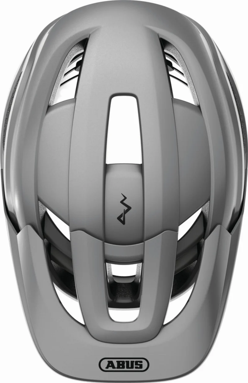 Abus Cliffhanger MTB-Helm Ti silver